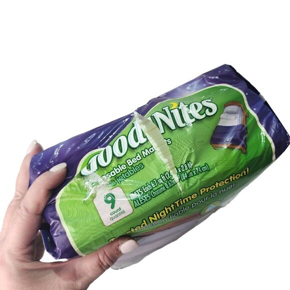 NEW GoodNights Disposable Bed Mats - Open Box - 2.4’x2.8’ - 9 Count - Picture 13 of 13